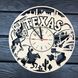 Оригинальные настенные часы из дерева «Техас»