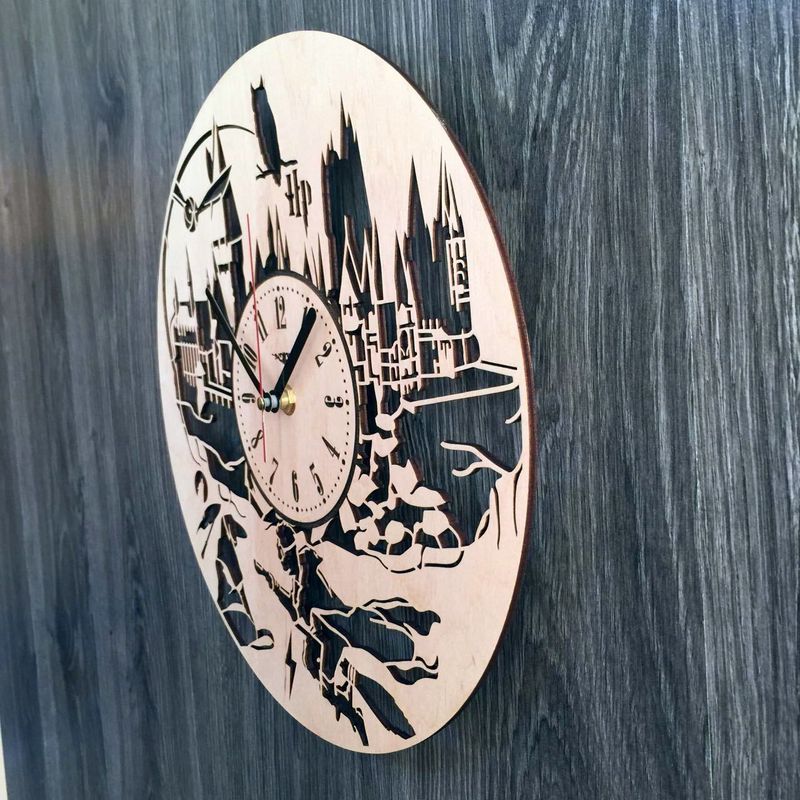Универсальные часы на стену "Гарри Поттер"