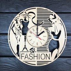 Интерьерные деревянные часы на стену «Мода и стиль»
