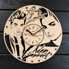 Концептуальные настенные часы в интерьер «Adam Lambert»