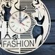 Інтер`єрний дерев`яний годинник на стіну «Мода і стиль»