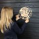 Концептуальные настенные часы из дерева «Фантастические твари»