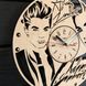 Концептуальные настенные часы в интерьер «Adam Lambert»