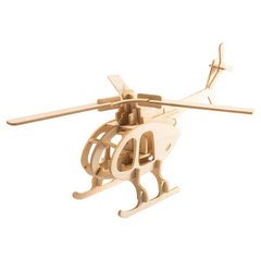 Конструктор Robotime из дерева Вертолет 32 детали