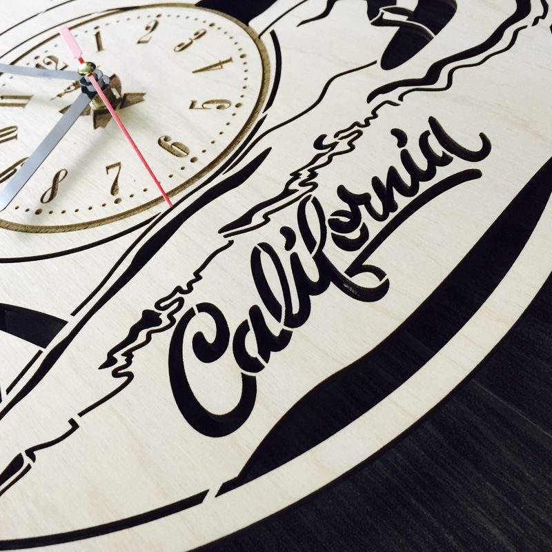 Интерьерные часы на стену «Калифорния»