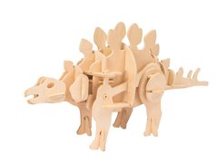 Конструктор деревянный Robotime Динозавр робот Стегозавр 85 деталей