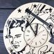 Концептуальные настенные часы в интерьер «Элвис Пресли»