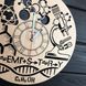 Тематичний інтер`єрний настінний годинник «Хімія»