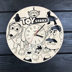 Дизайнерський дитячий настінний годинник «Історія іграшок»