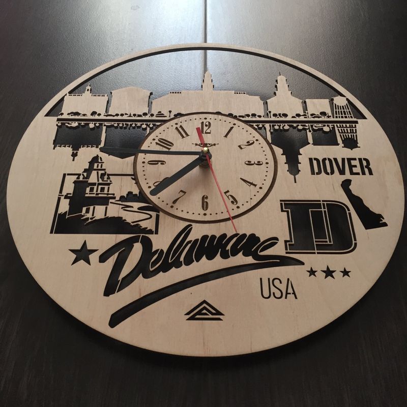 Интерьерные часы на стену «Довер, Делавэр»