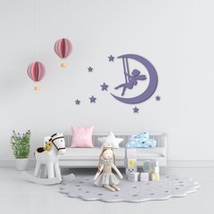 Декоративна настінна абстракція в дитячу кімнату «Фея»
