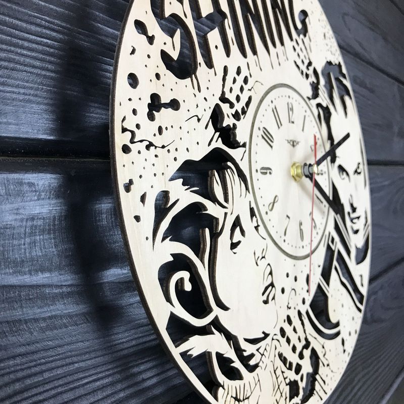 Тематичний інтер`єрний настінний годинник «Сяйво»