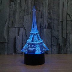 Светильник светодиодный прозрачный «Эйфелева башня»