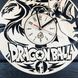Необычные деревянные часы в интерьер «Dragon Ball»