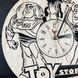 Чарівний дитячий дерев`яний годинник на стіну «Toy story»