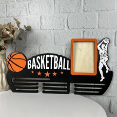 Настенная медальница для спортсмена «Баскетбол»