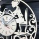 Часы настенные из дерева «Маникюрный салон»