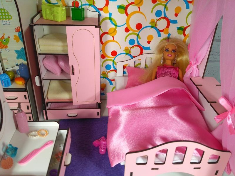 Ляльковий будиночок Великий Особняк Барбі з меблями