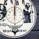 Годинник настінний «Bon Jovi», натуральне дерево