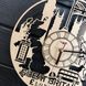 Дизайнерские настенные часы из дерева «Великобритания»