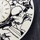 Настенные часы ручной работы из дерева «Имперские Штурмовики»