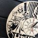 Тематичний інтер`єрний настінний годинник «Hellboy»
